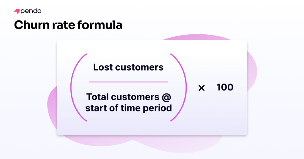 Churn Rate Formula From Pendo